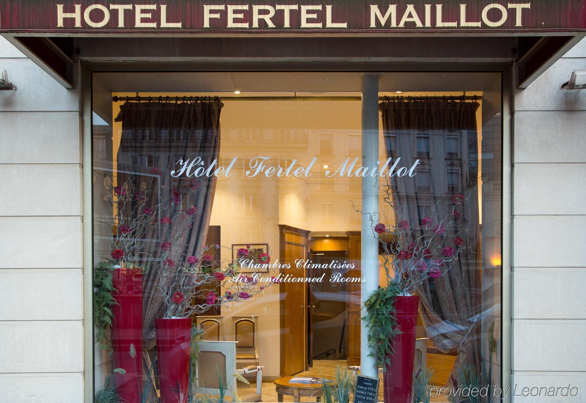 Hotel Fertel Maillot Paris Exterior photo